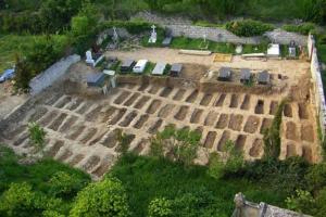 Parcela de Valdenoceda, donde los presos eran enterrados por sus propios compañeros, uno a uno. 