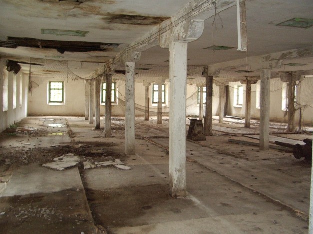 El interior de la prisión, hoy. Idéntico a que pintó Robledano
