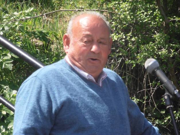 José Muñoz sólo pudo decir gracias. "Tengo tantas cosas que decir.... Gracias". Foto: Anabel Lapuente